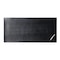 Dacasso Black Bonded Leather 36" x 17" Desk Mat/Desk Pad - No Core Rollable PR-1449 - alternate 1